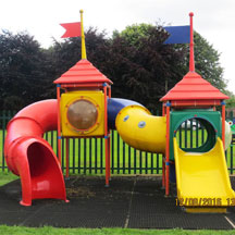 Outdoor facilities at Caego Day Nursery